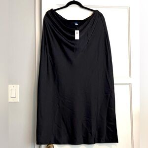 Old Navy Black Slip Skirt